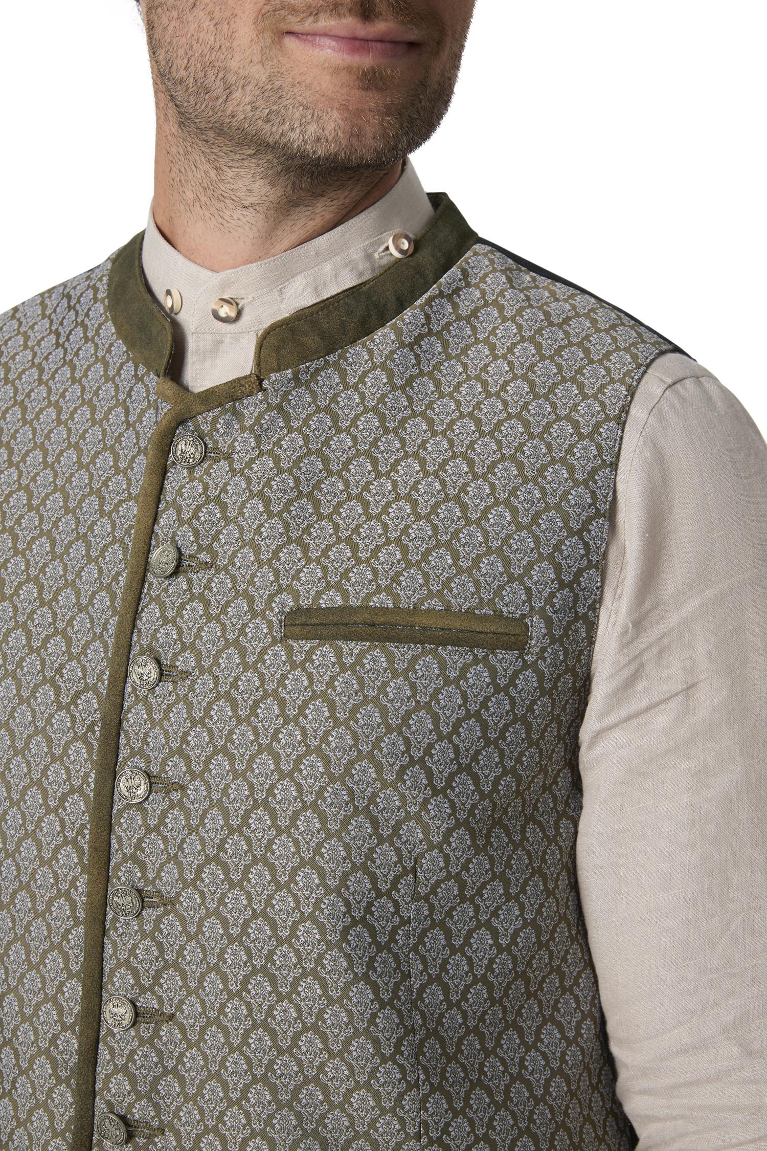 Braune Trachtenweste von Almsach